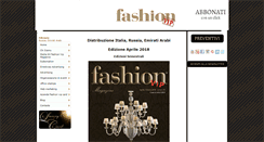 Desktop Screenshot of fashionvipmagazine.com